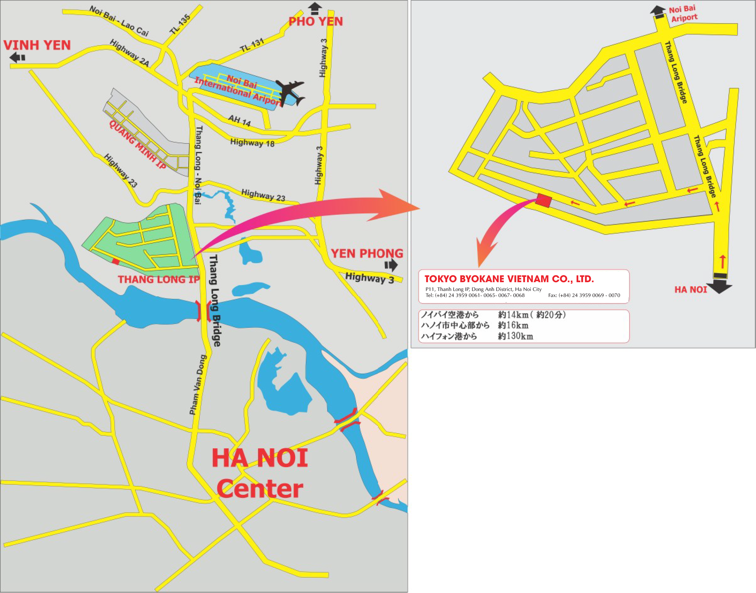 CÔNG TY TNHH TOKYO BYOKANE VIỆT NAM TOKYO BYOKANE VIETNAM CO., LTD | Fact-Link Viet Nam