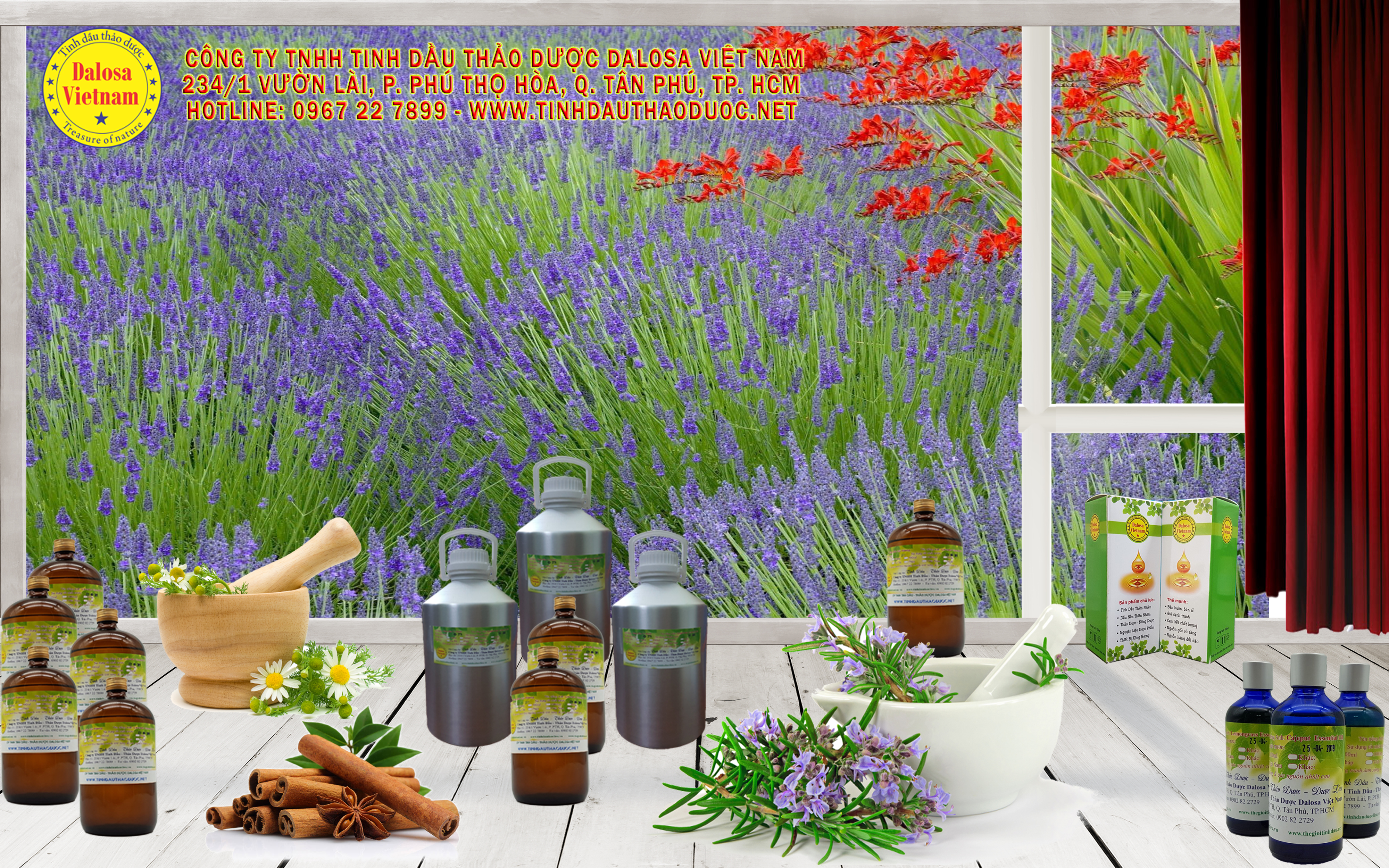 CÔNG TY TNHH TINH DẦU - THẢO DƯỢC DALOSA VIỆT NAM DALOSA VIETNAM ESSENTIAL - HERBAL CO., LTD | Fact-Link Viet Nam
