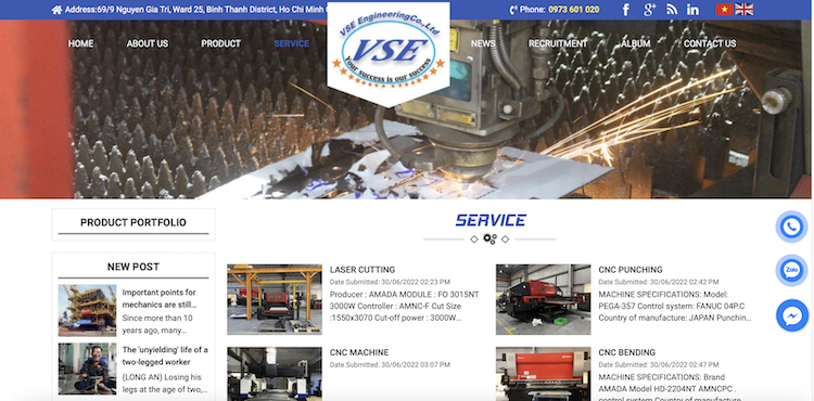 VSE ENGINEERING CO., LTD | Fact-Link Viet Nam