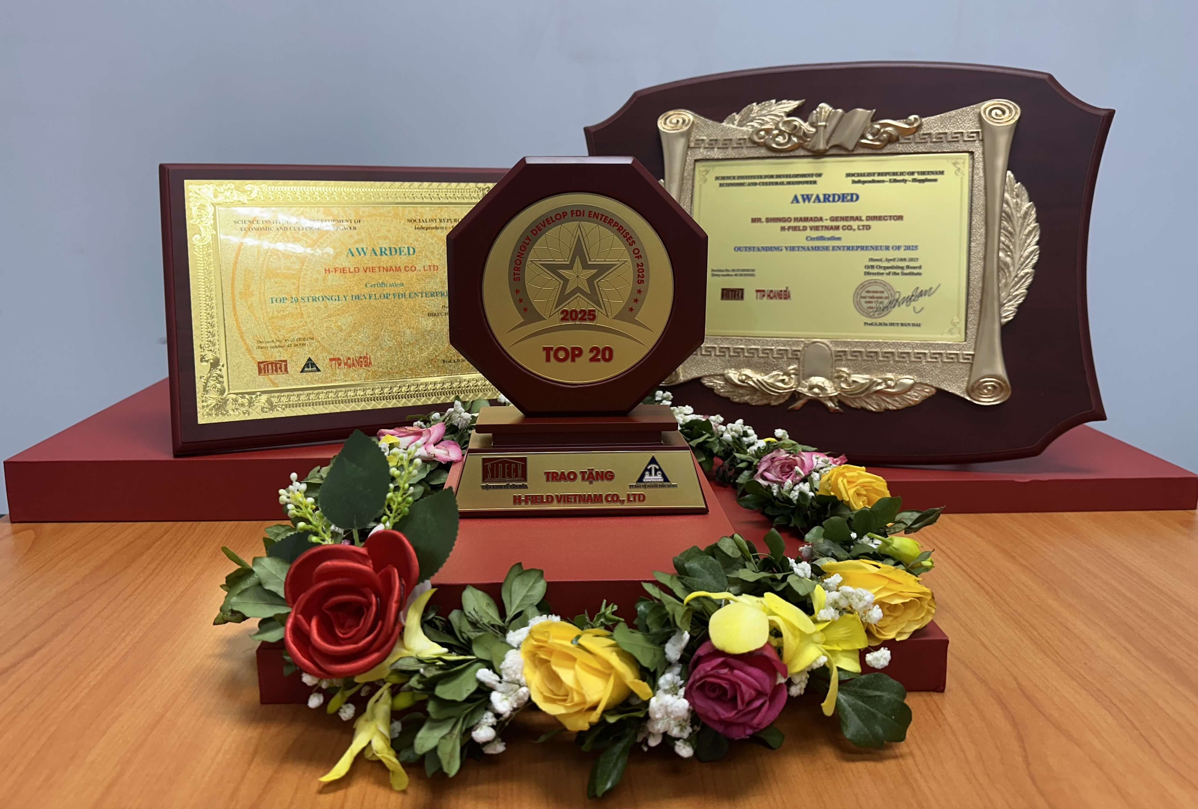 CÔNG TY TRÁCH NHIỆM HỮU HẠN MTV H-FIELD VIỆT NAM H-FIELD VIETNAM CO.,LTD. | Fact-Link Viet Nam