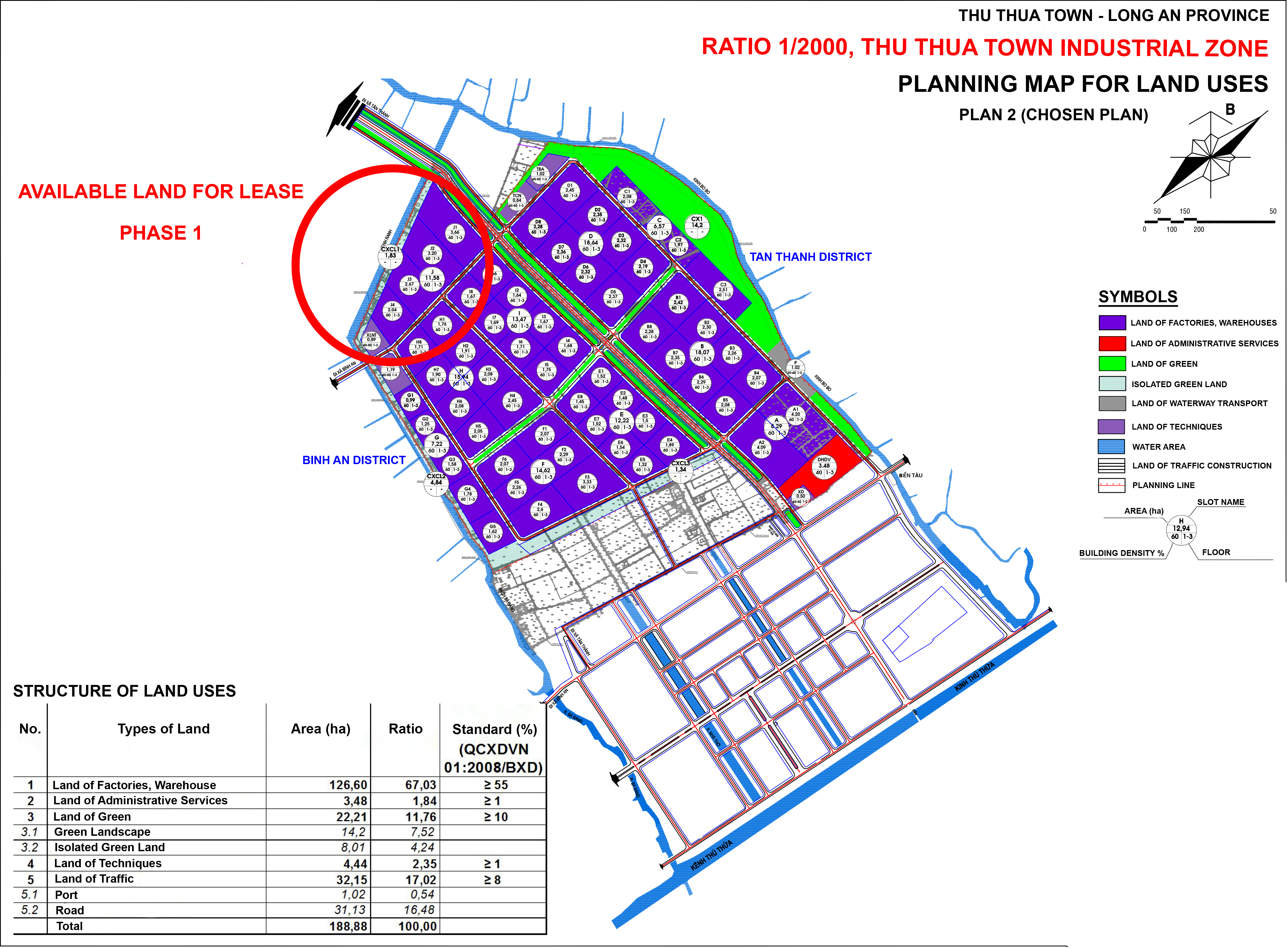 THU THUA INDUSTRIAL ZONE (IDTT) | Fact-Link Viet Nam