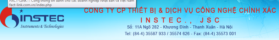 Công Ty CP Thiết Bị Và Dịch Vụ Công Nghệ Chính Xác INSTEC CO.,JSC | Fact-Link Viet Nam