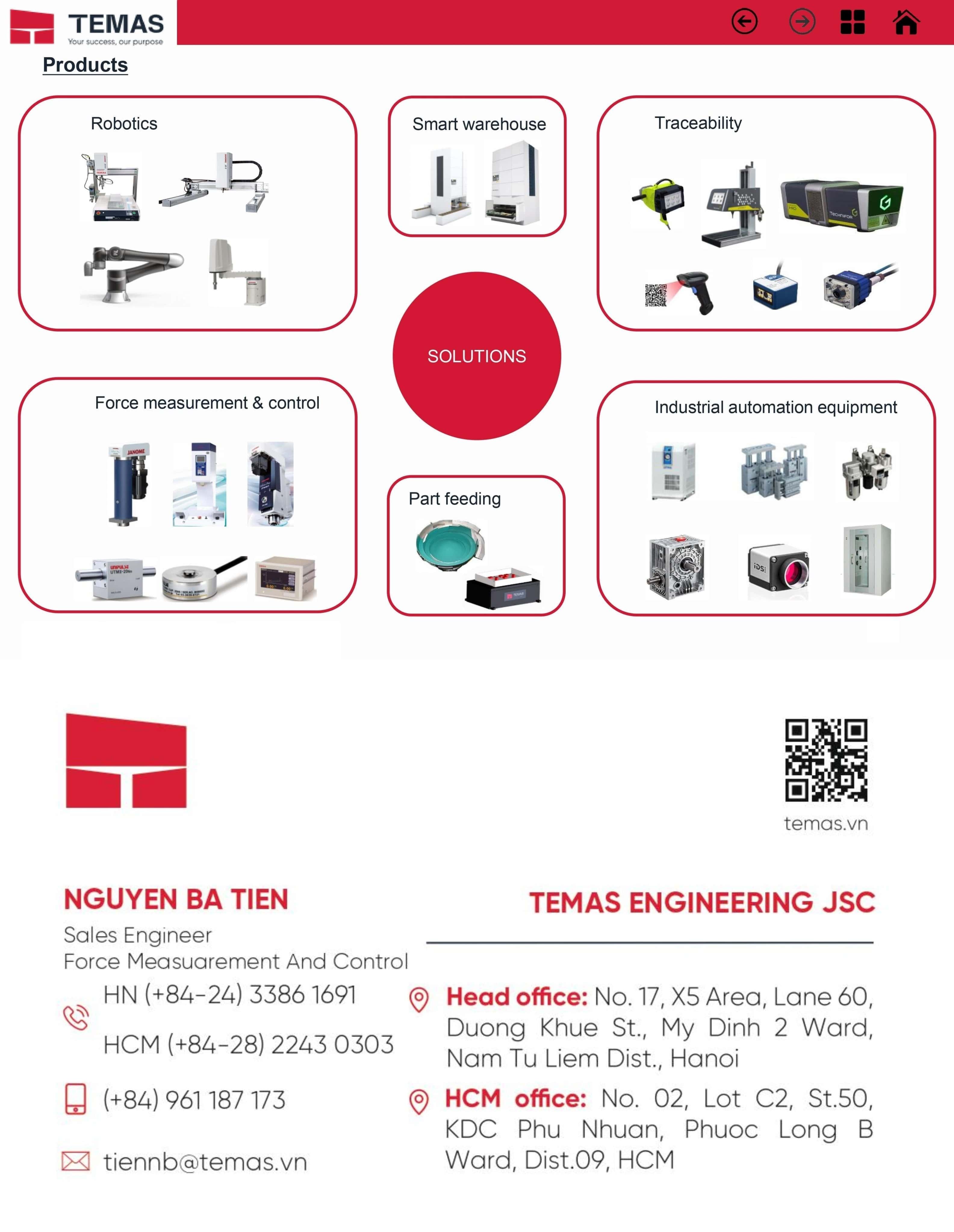 Temas Engineering JSC Temas Engineering JSC | Fact-Link Viet Nam