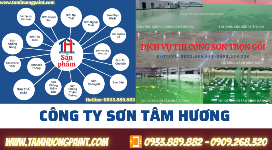Công Ty Tâm Hương - Cung Cấp | Thi Công Sơn Sàn TAM HUONG CONSTRUCTION TRADING SERVICE COMPANY LIMITED | Fact-Link Viet Nam