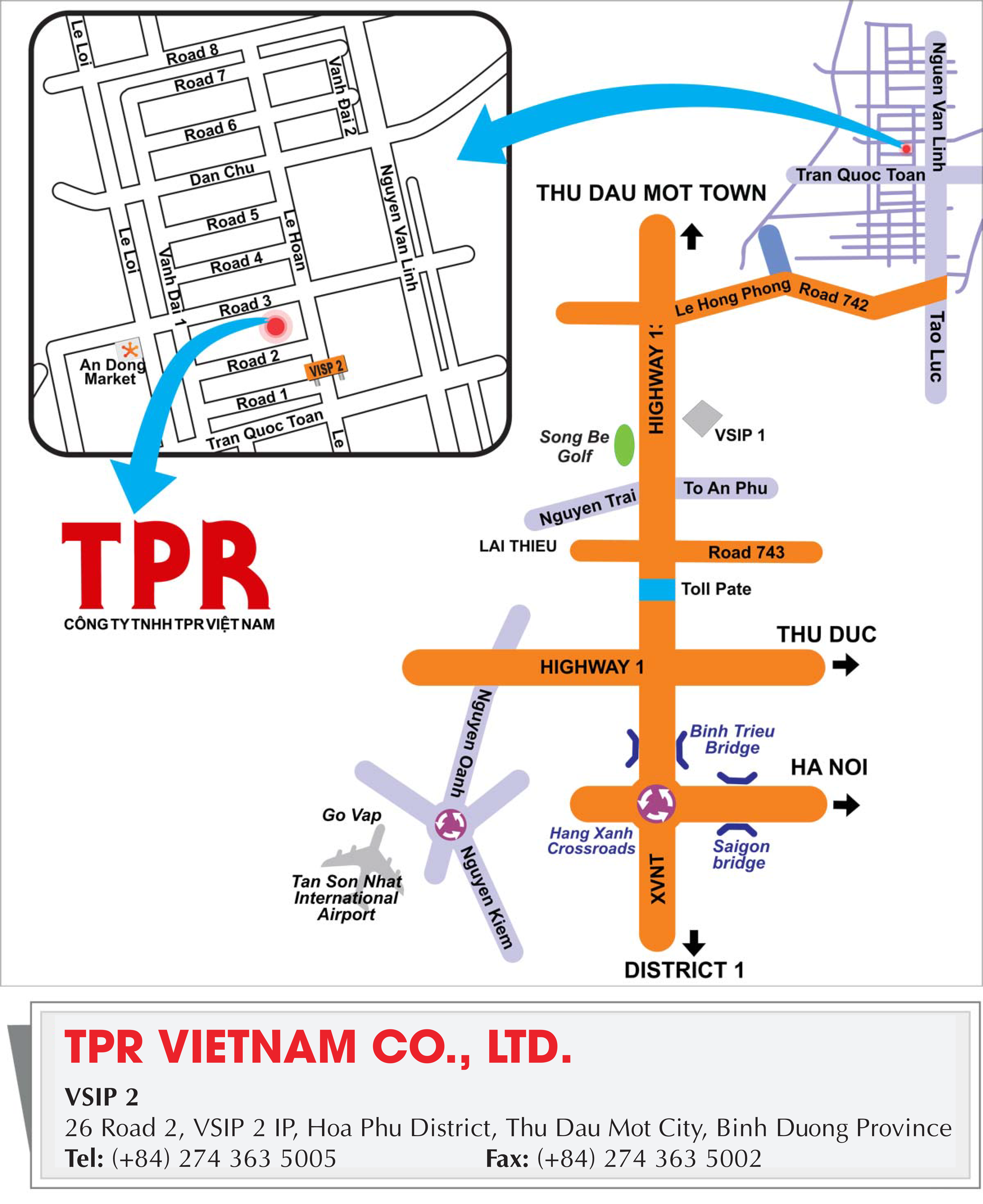 TPR ベトナム TPR  Vietnam  Co.,Ltd. | Fact-Link Viet Nam