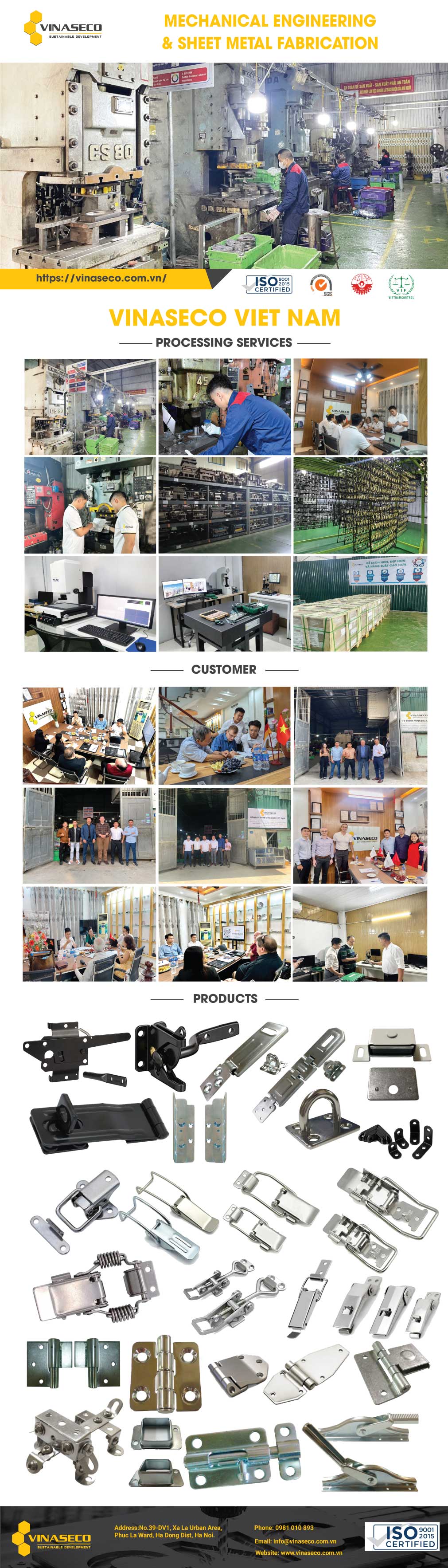 CÔNG TY TNHH VINASECO VIỆT NAM Viet Nam Vinaseco Company Limited | Fact-Link Viet Nam